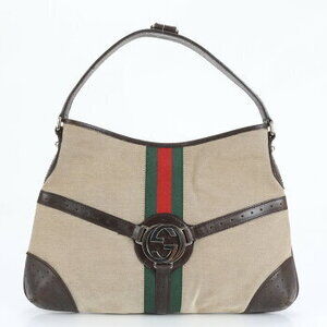 Gucci Sherry leather shoulder bag tote handbag